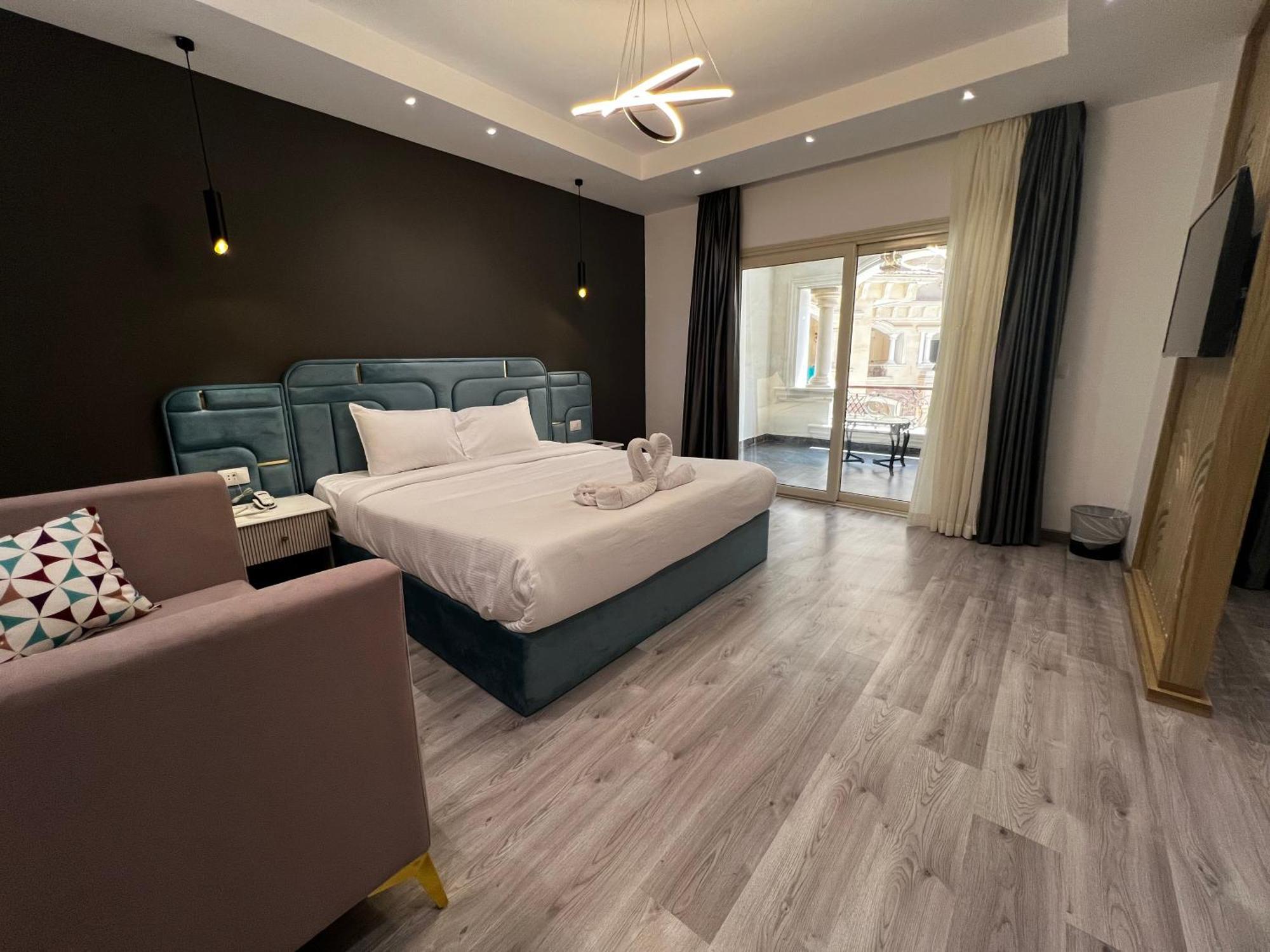 Onyx Pyramids Boutique Hotel Al Kawm al Akhdar Exterior foto