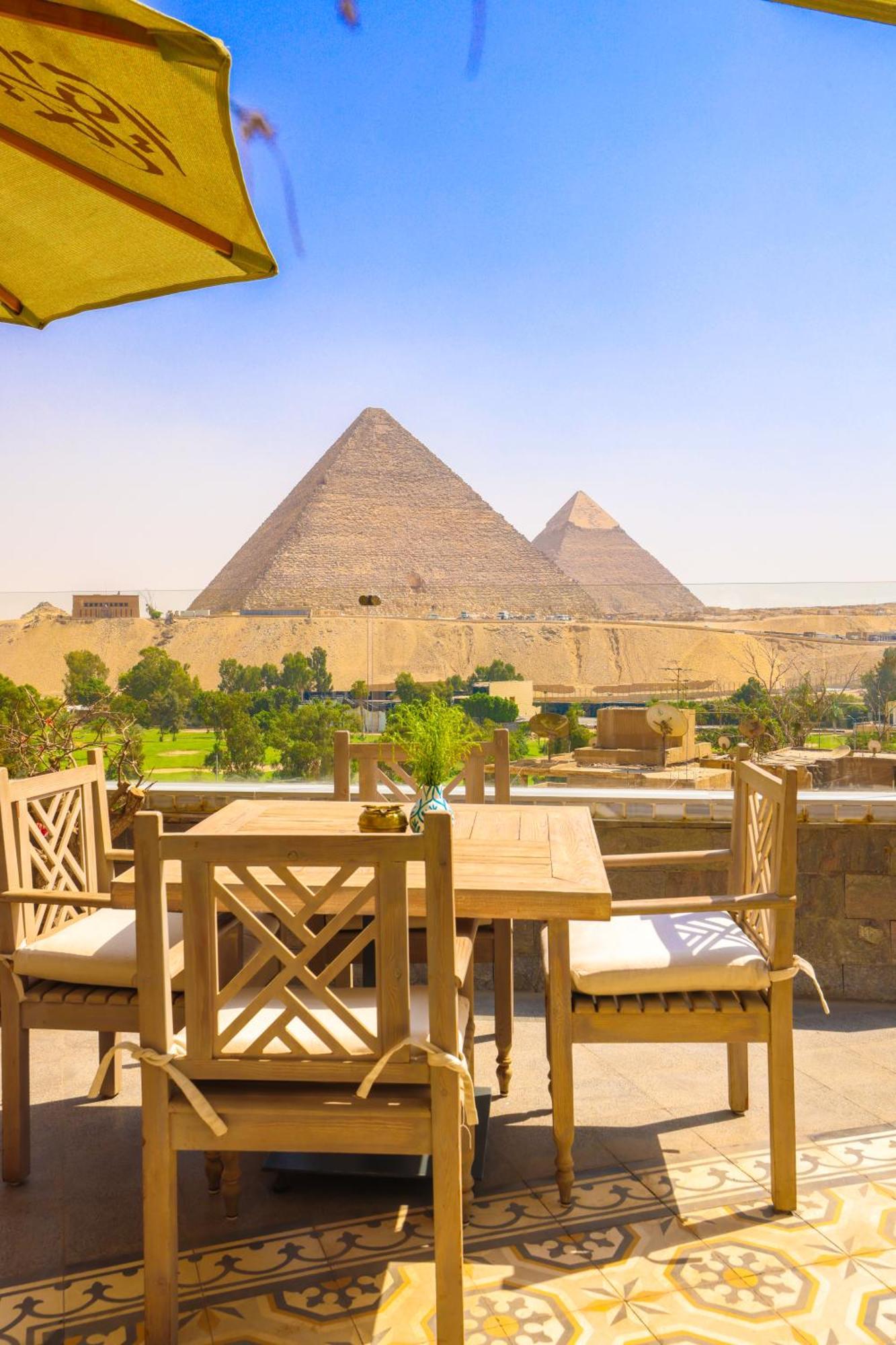 Onyx Pyramids Boutique Hotel Al Kawm al Akhdar Exterior foto