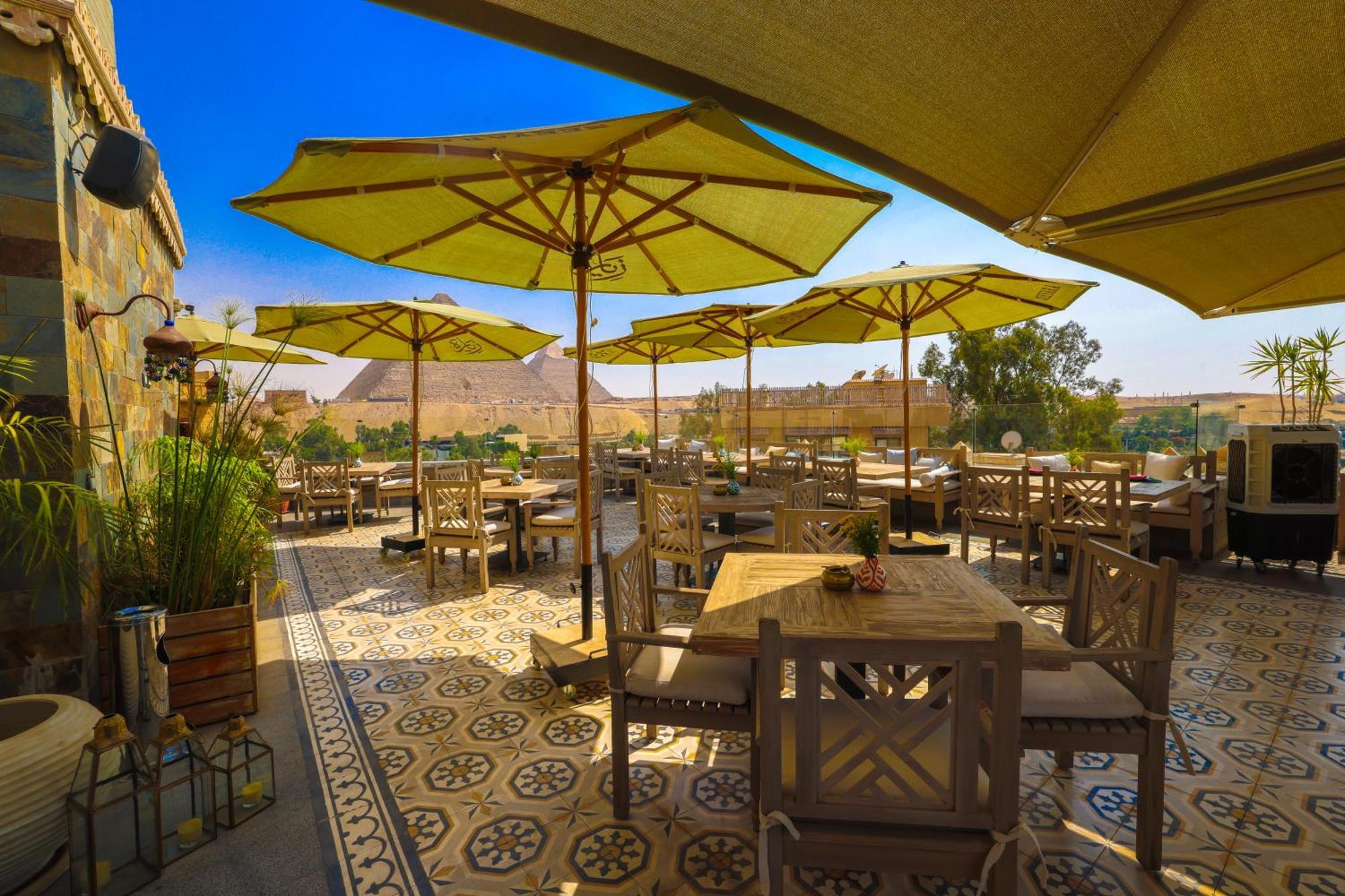 Onyx Pyramids Boutique Hotel Al Kawm al Akhdar Exterior foto