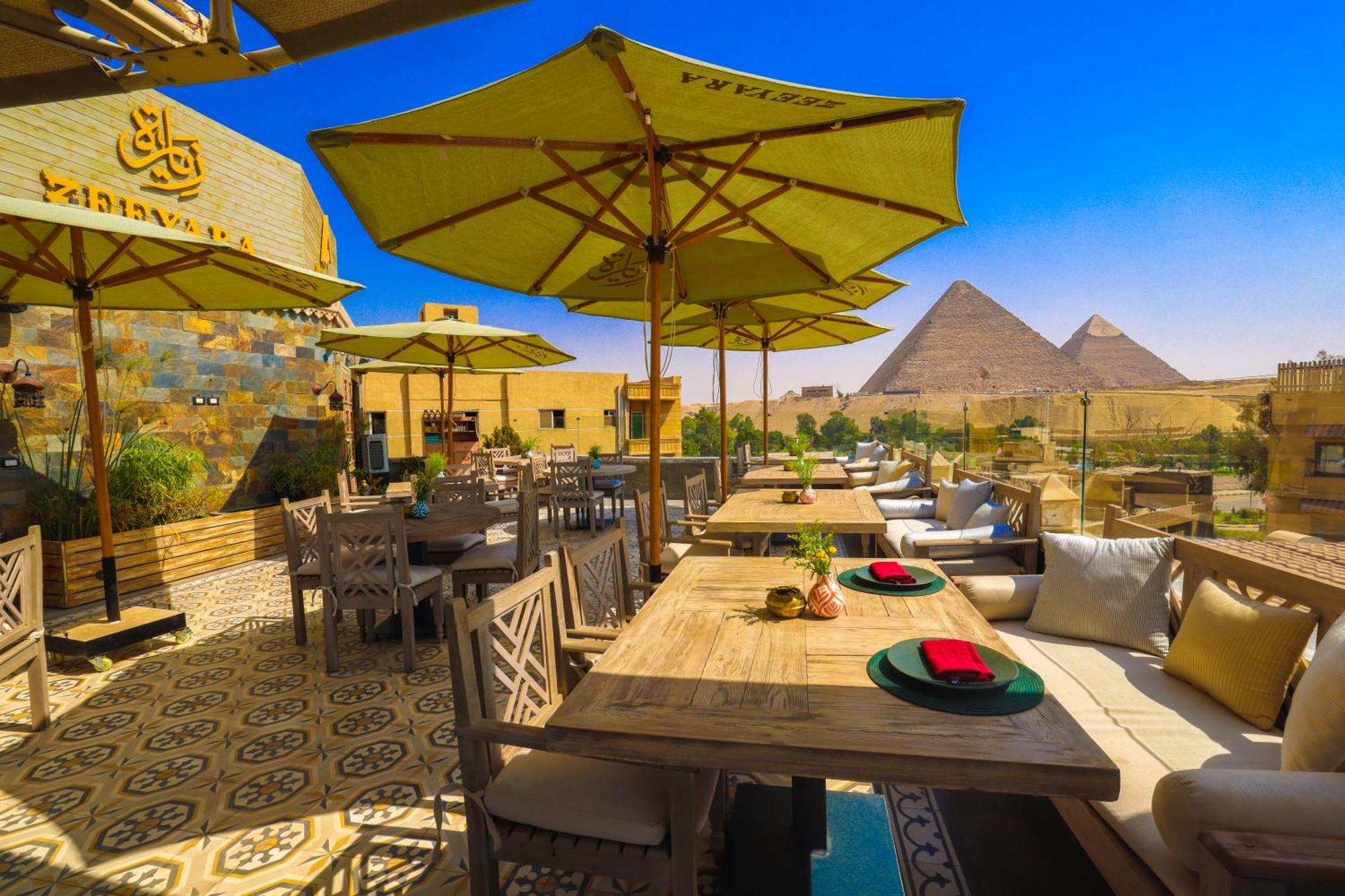 Onyx Pyramids Boutique Hotel Al Kawm al Akhdar Exterior foto