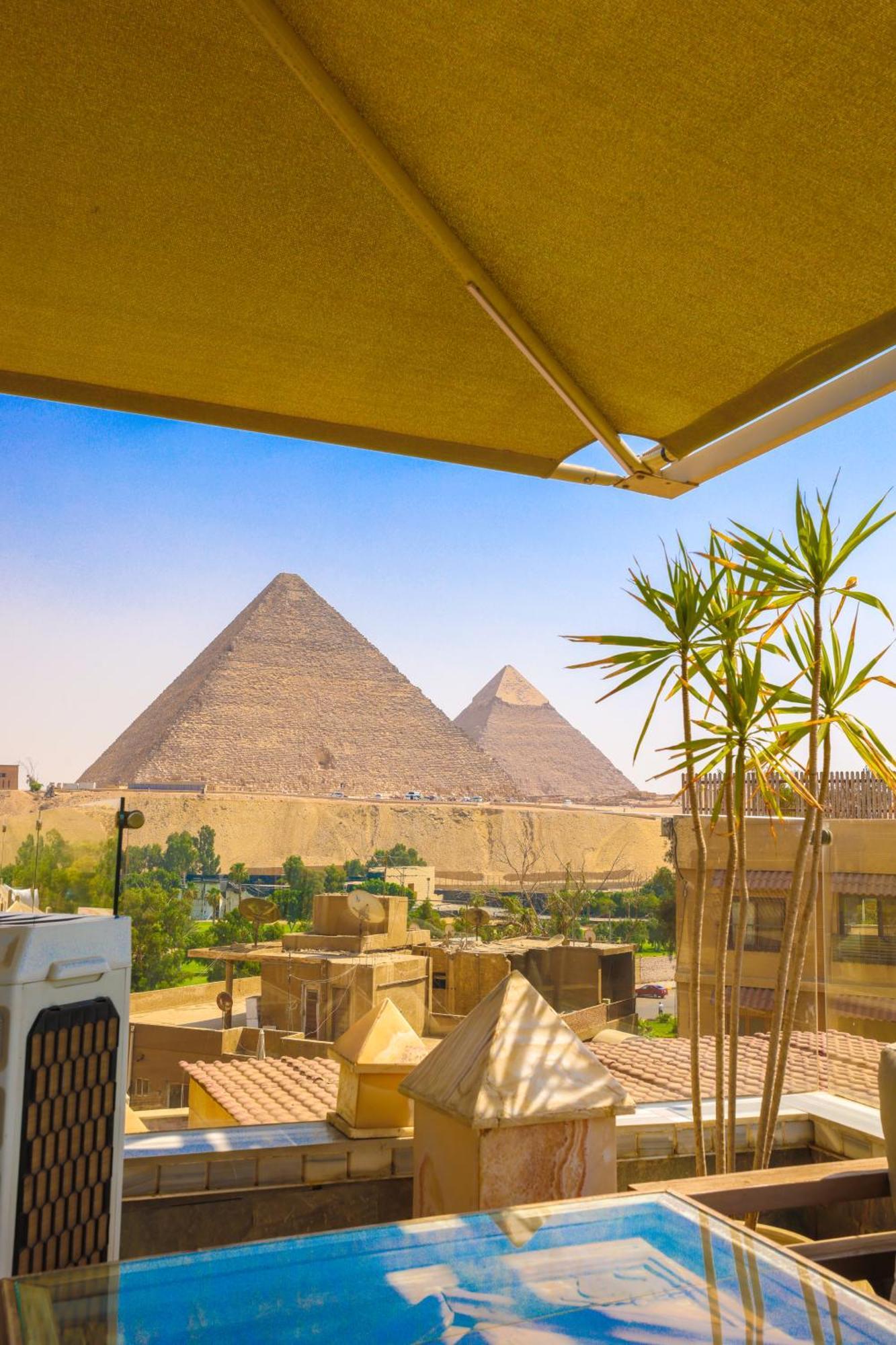 Onyx Pyramids Boutique Hotel Al Kawm al Akhdar Exterior foto